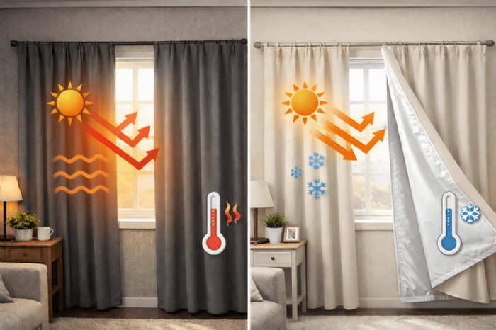 吸熱窗簾與隔熱窗簾差在哪？特色、優缺點完整解析